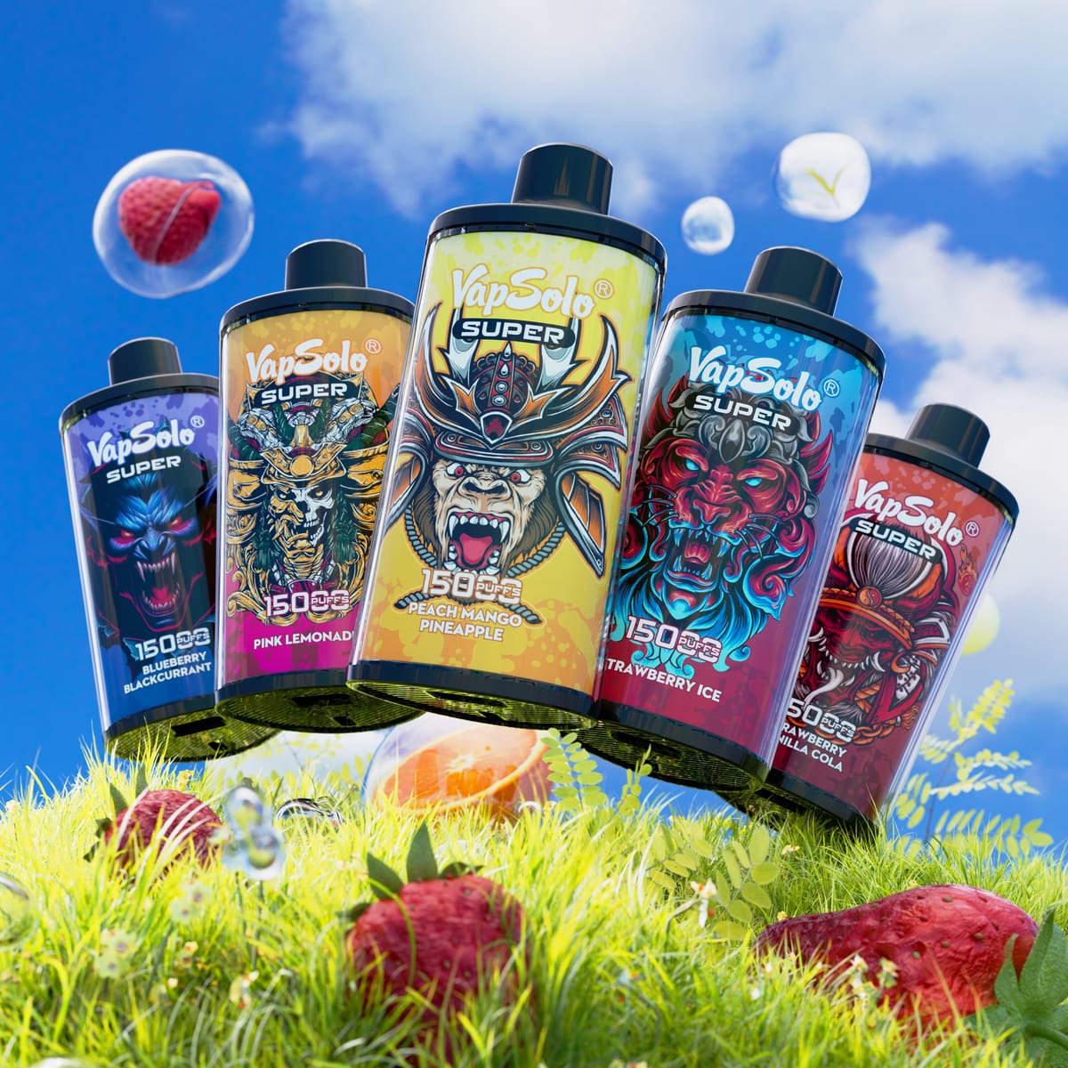 Vapsolo Super 15000 eldobható vape – 15 000 puff, belépő nagyker modell